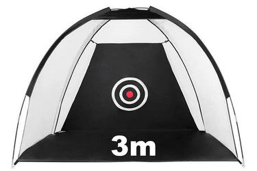 Golf Training Net 3M Golf Practice Net Hitting Chipping Training Aid Cage for Home Backyard Black
